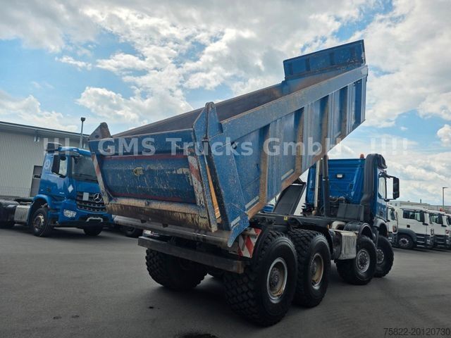 Tovornjak prekucnik MERCEDES-BENZ Arocs 4145 / 8X8 ALLRAD / Meiller 18 Kubik Mulde