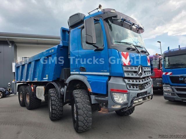 Tovornjak prekucnik MERCEDES-BENZ Arocs 4145 / 8X8 ALLRAD / Meiller 18 Kubik Mulde
