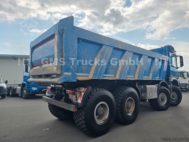 Tovornjak prekucnik MERCEDES-BENZ Arocs 4145 / 8X8 ALLRAD / Meiller 18 Kubik Mulde