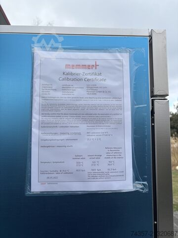 Cámara climática Memmert ICH 750 L eco Memmert ICH 750 L eco
