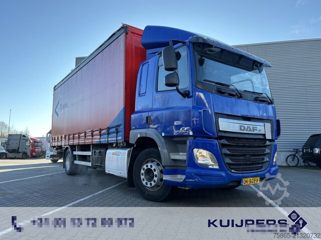 Lona corredera DAF CF 370 FA / 698 dkm / Curtainside / Loadlift / ...