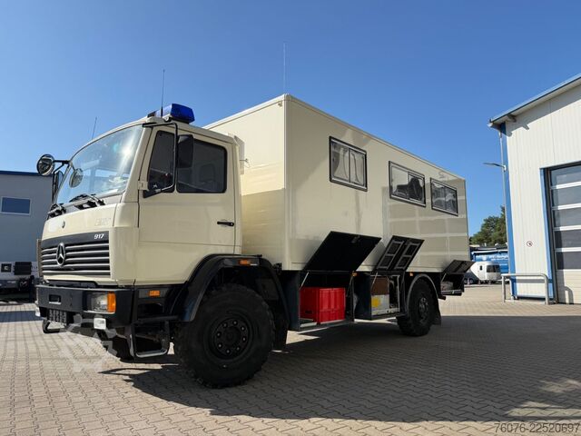 Караван/кемпер MERCEDES-BENZ MB 917 A 4x4 Allrad Koffer 6m Klima Heizung