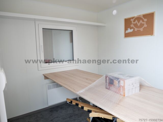 Građevinska prikolica Vezeko MOBI4211 Bauwagen 8-Personen Chemie-WC L