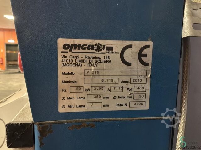 Двомітрова торцювальна пила Omga V 235 2010 Omga V 235