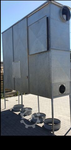 ระบบดูดฝุ่นแบบติดตั้งถาวรพร้อมตัวแยกเศษไม้ Elsinger D250