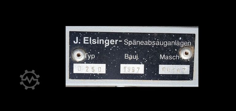 ระบบดูดฝุ่นแบบติดตั้งถาวรพร้อมตัวแยกเศษไม้ Elsinger D250