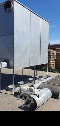 ระบบดูดฝุ่นแบบติดตั้งถาวรพร้อมตัวแยกเศษไม้ Elsinger D250