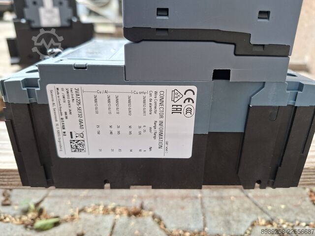 Výkonový vypínač s motorovým pohonom Siemens 3VA9257-0HA10 / 3VA1225-5EF32-0AA0