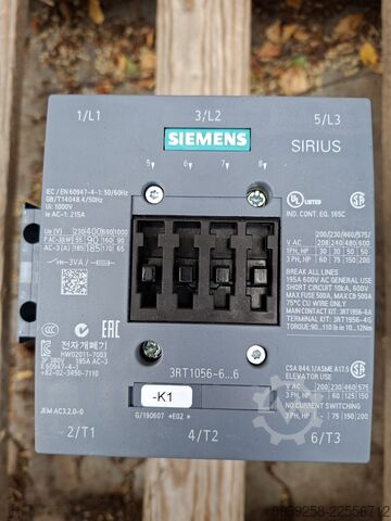  Siemens SIRIUS 3RT1056-6AP36