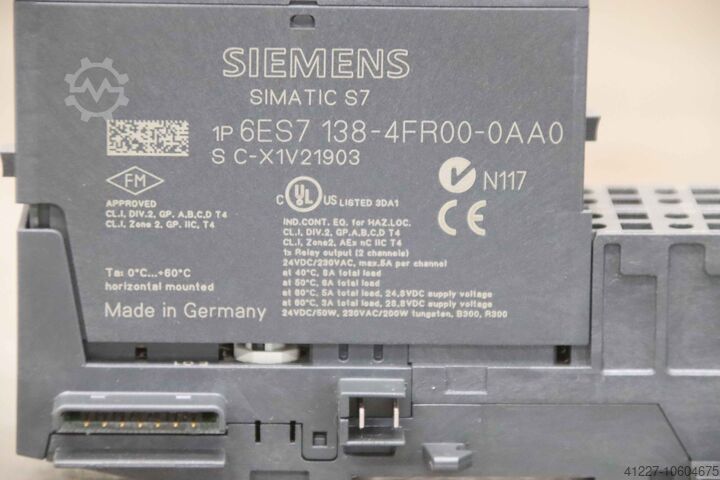 Elektronikmodul ET 200S Siemens 6ES7 138-4FA04-OABO