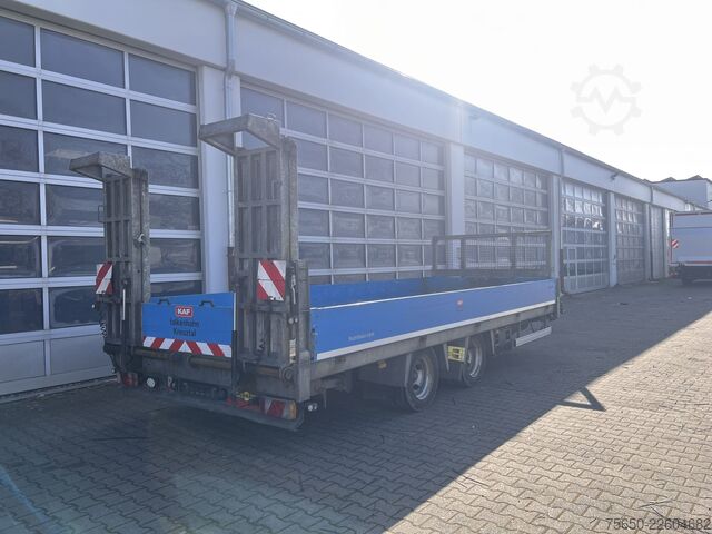 低床トレーラー Humbaur HBTZ 136224 TA-BS  13,6 t Tandemtieflader