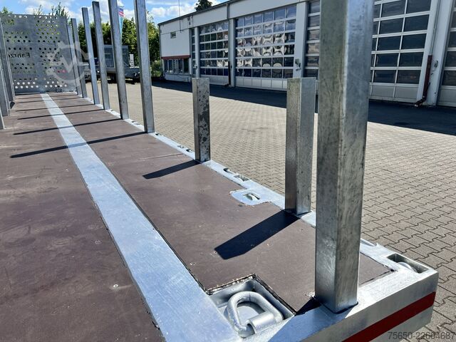 オープントレーラー Möslein T 2 Plato 8,6m  2 Achs Jumbo- Plato- Anhänger