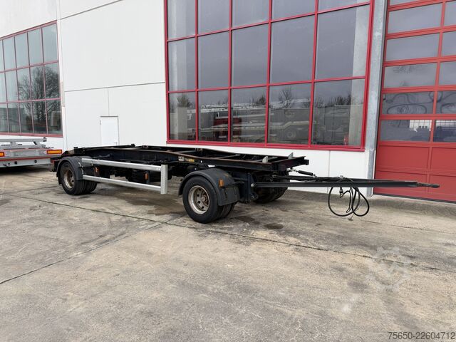 スワップシャーシトレーラー Hüffermann HSA1860  2 Achs Abrollmulden Anhänger