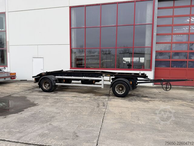 スワップシャーシトレーラー Hüffermann HSA1860  2 Achs Abrollmulden Anhänger