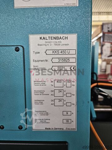 Kaltenbach KKS 450 U serra circular para metais (2021) Kaltenbach KKS 450 U