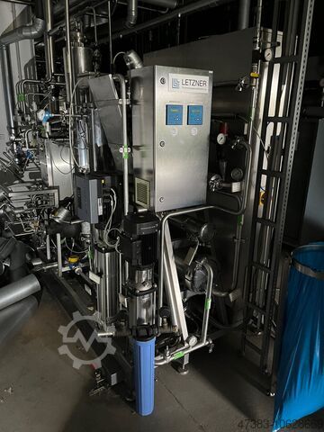 Pharmawasseraufbereitungsanlage ReinWasserAnlage LETZNER UO-EDI Tank Ring