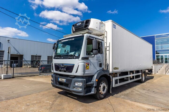 Gekoeld/bevroren transport MAN TGM 18.290 BL+CHEREAU+CARRIER SUPRA 1150 MT