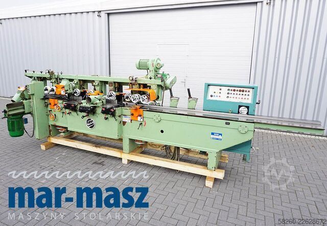 Vierzijdige schaafmachine met 7 koppen WEINIG 