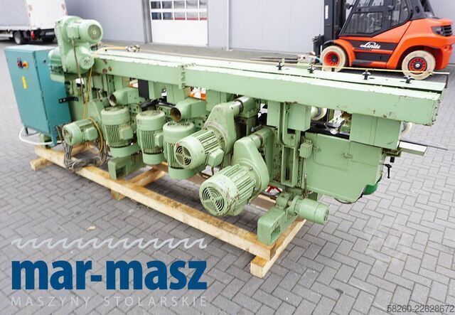 Vierzijdige schaafmachine met 7 koppen WEINIG 