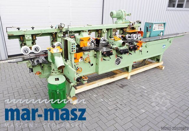 Vierzijdige schaafmachine met 7 koppen WEINIG 