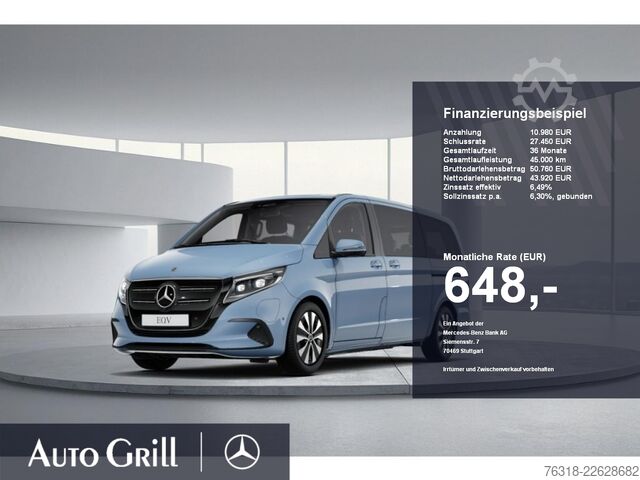 Xe buýt nhỏ Mercedes-Benz EQV 300 Lang 7Sitzer Distr Multibeam ServiceFrei