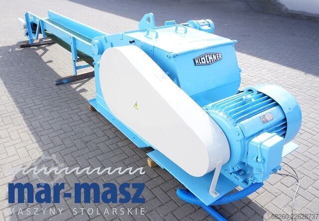 Деревоподрібнювач Шредер KLOCKNER 180x500L-2WV 