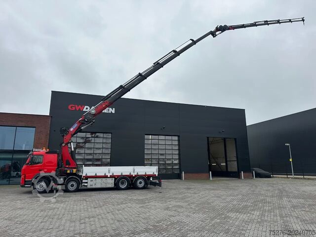 Camión grúa Volvo FM 460 8x2 HMF 6020 + Fly Jib, Winch