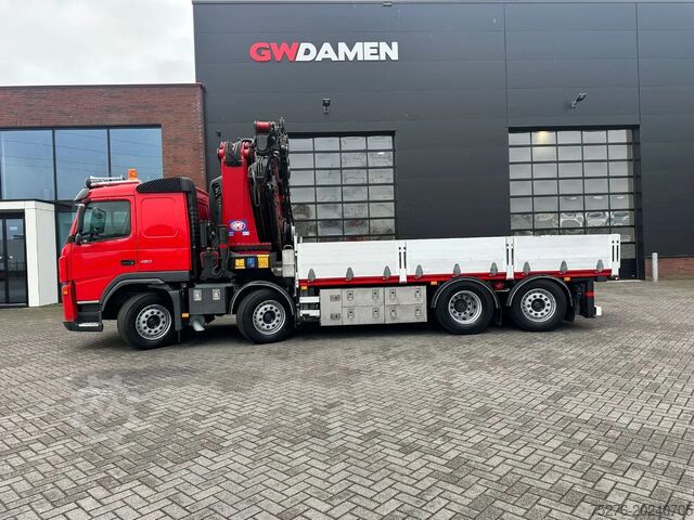 Camión grúa Volvo FM 460 8x2 HMF 6020 + Fly Jib, Winch