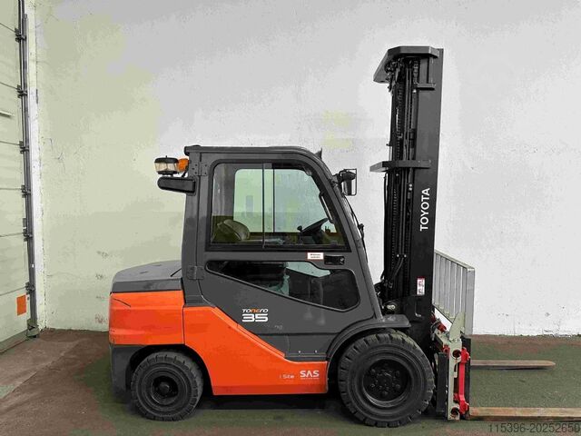 Dízel targoncák Toyota 52-8FDJF35 - TRIPLEX - NEUWERTIG