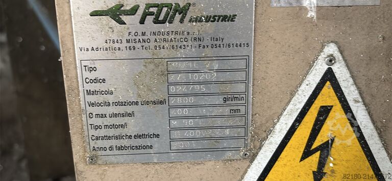 Chopsaw Fom Industrie 