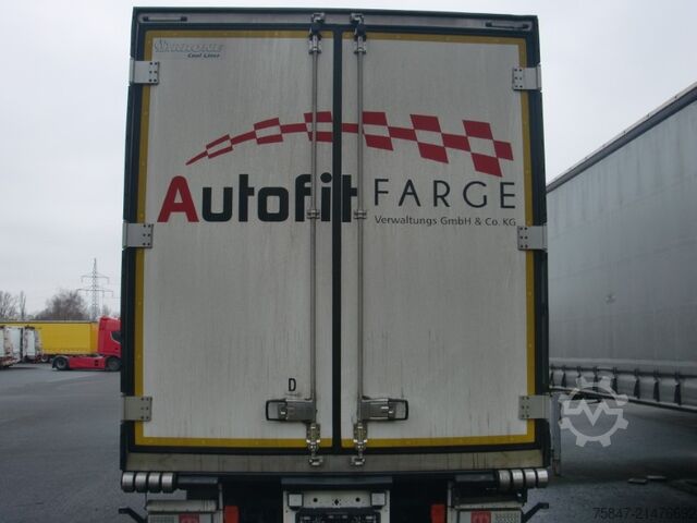 Semirremolque frigorífico Krone SDR 27 eL4-DS Doppelstock Ladebordwand