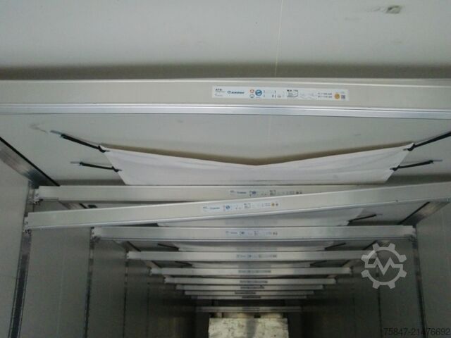 Kylmäkuljetuspuoliperävaunu Krone SDR 27 eL4-DS Doppelstock Ladebordwand