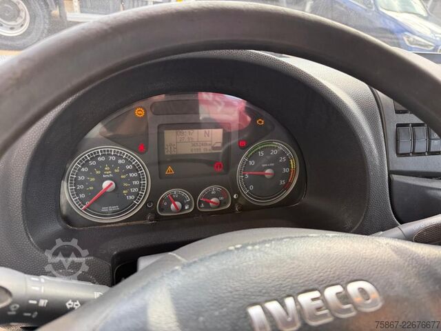 CAMION AVEC GRUE ET BENNE Iveco EUROCARGO ML 100E22