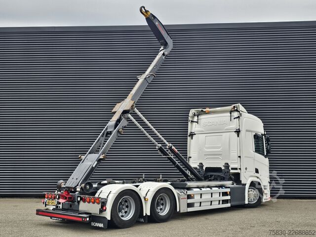 Scania R580 V8 6x2 / HOOKLIFT / HAAKARM / ABROLKIPPER