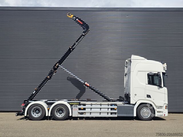  Scania R580 V8 6x2 / HOOKLIFT / HAAKARM / ABROLKIPPER