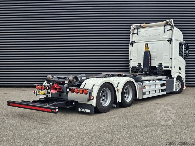  Scania R580 V8 6x2 / HOOKLIFT / HAAKARM / ABROLKIPPER