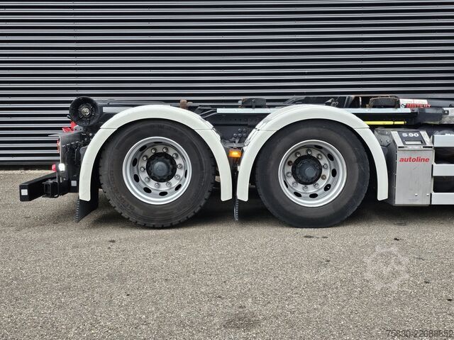 System med krogarm Scania R580 V8 6x2 / HOOKLIFT / HAAKARM / ABROLKIPPER