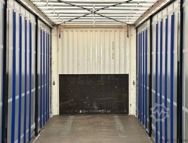 Åpen semitrailer med presenning KÄSSBOHRER XS VALX AXLES DRUM BRAKES NEW CURTAINS NL-TRAILE