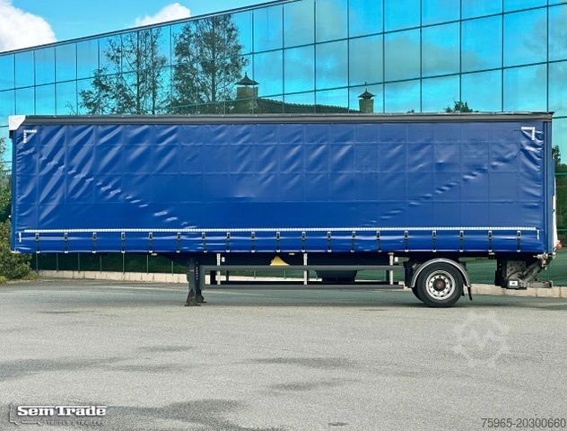 Semi-remorque bâchée  System Trailer LPRS9 CITY TRAILER TAIL LIFT NEW