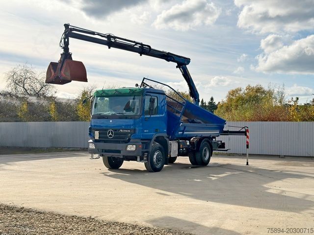 Teherautóra szerelt daru MERCEDES-BENZ ACTROS 1841 * PK 10501 + FUNK * TOP * 4x4