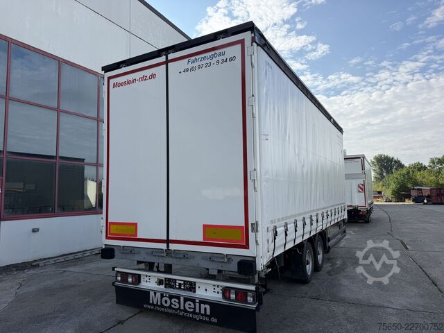 Atvira priekaba su tentu Möslein TPW 105 D  Tandem- Planenanhänger