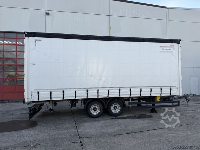 Atvira priekaba su tentu Möslein TPW 105 D  Tandem- Planenanhänger