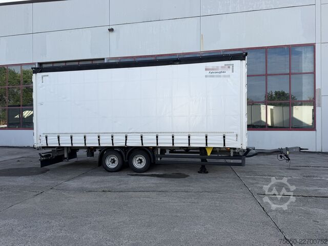 Atvira priekaba su tentu Möslein TPW 105 D  Tandem- Planenanhänger
