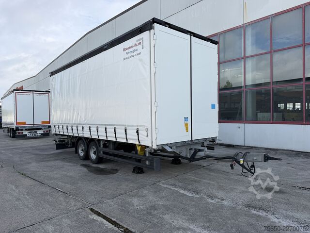 Atvira priekaba su tentu Möslein TPW 105 D  Tandem- Planenanhänger