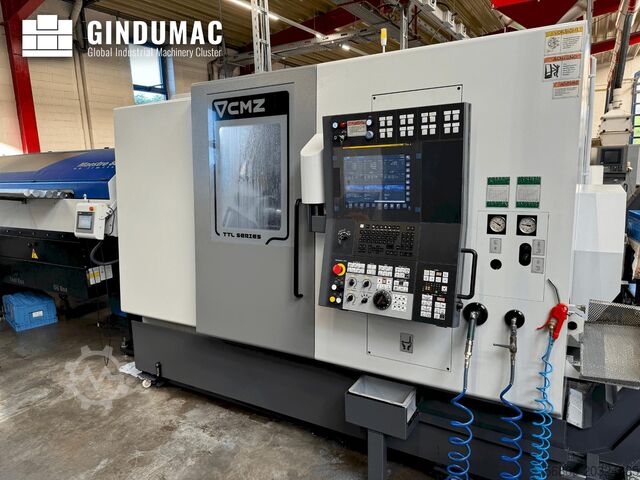 Mesin Pembubut Multi-Spindel CMZ TTL-66-66-T1Y-T2Y