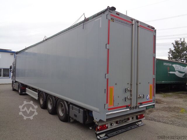 סמי טריילר עם רצפה נעה  CF-200 ZL 92 cbm Liftachse BPW