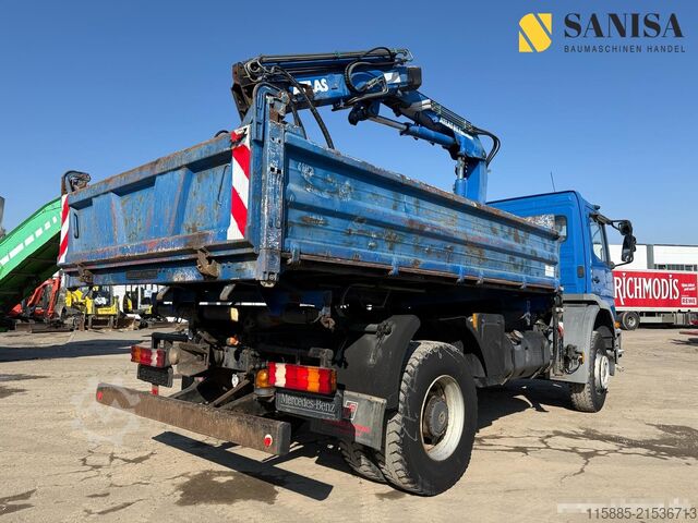 Autocarro ribaltabile Mercedes-Benz Atego 1828/3 S.-Kipper Meiller/Atlas AK