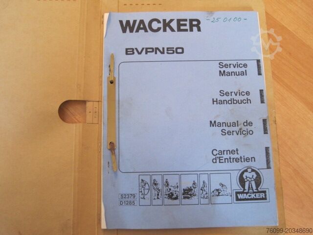 Plataþjöppu Wacker BVPN 50