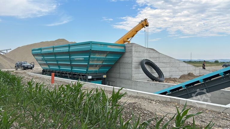 Míchací stanice na beton / betonárka CONSTMACH Concrete Batching Plant Stationary Concrete Mixing Plant 120M3/H