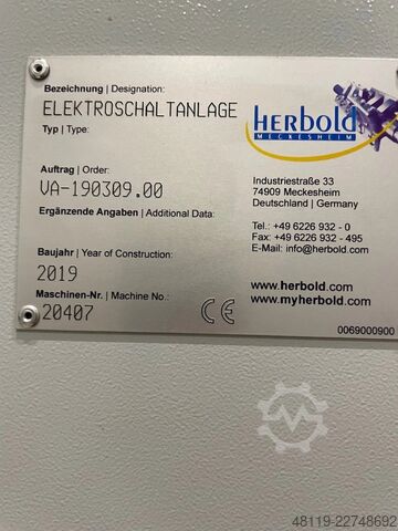 Herbold Plastcompactors HV 50/110 mit Schneidmühle SML 60/100  Herbold Plastcompactors HV 50/110 mit Schneidmühle SML 60/100